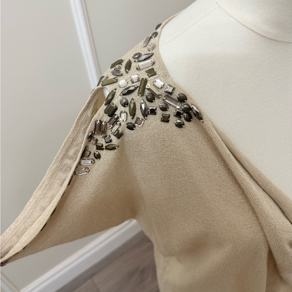 Cache Cream Embellished Blouse - Picture 4 of 8